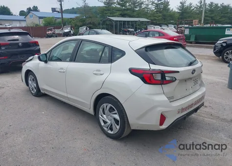 2024 Subaru Impreza Base 5-Door z USA, uszkodzony, nr VIN JF1GUABC6R8303689